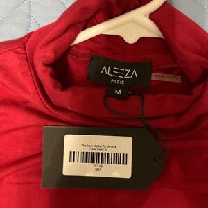 Red Designer Turtleneck